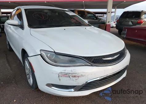 2015 Chrysler 200 Limited из США, поврежденный, VIN 1C3CCCABXFN747398
